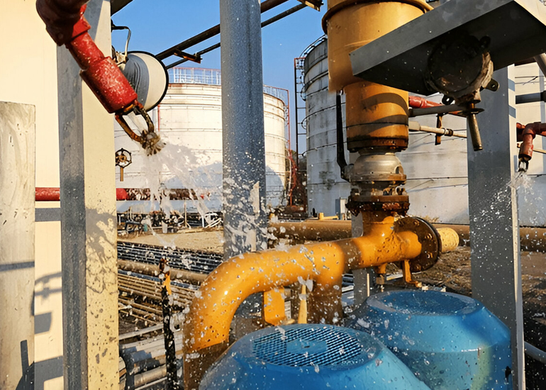 Islak Borulu Sprinkler Sistemi